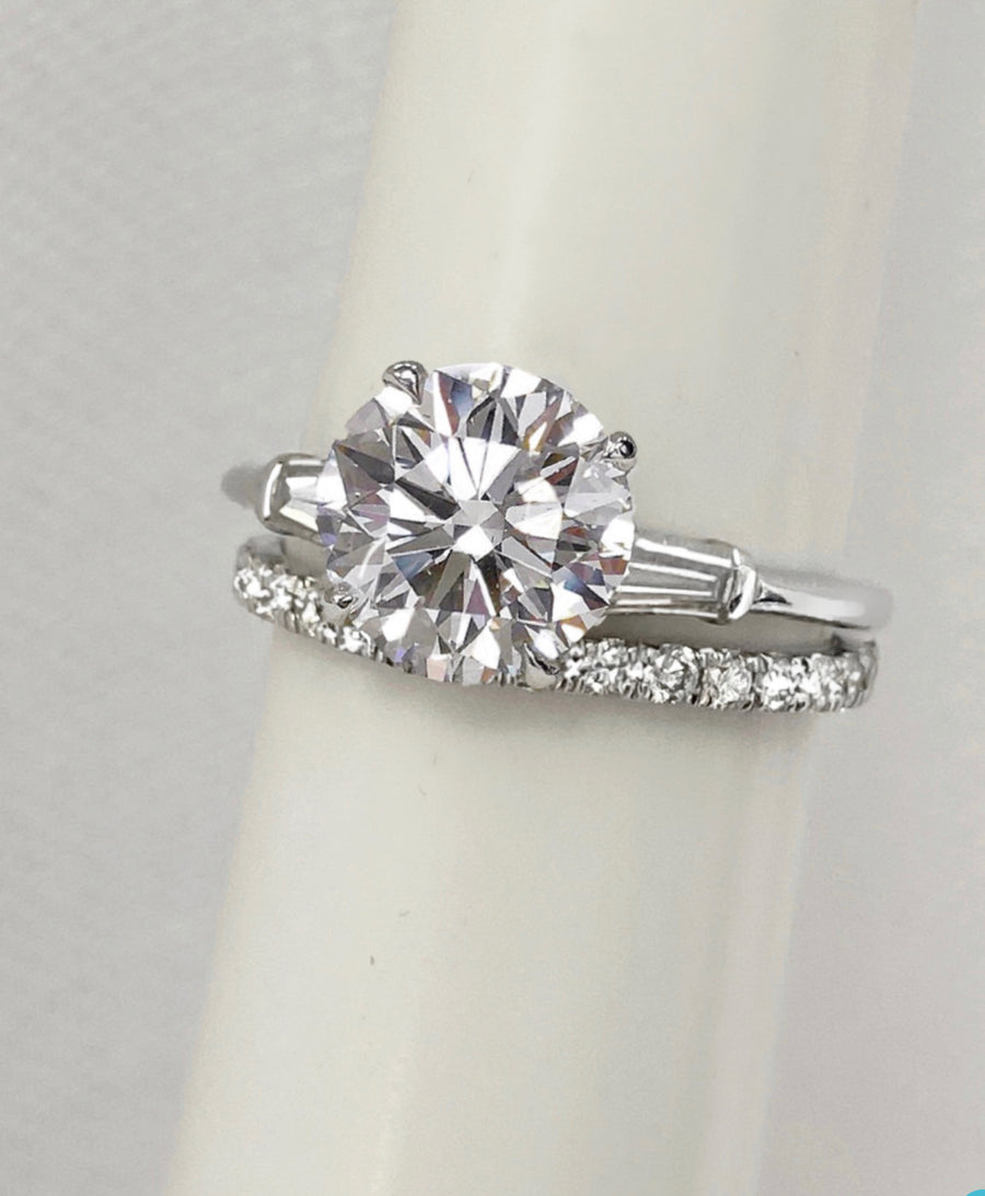 2.40 Ct. Brilliant Round Diamond Solitaire Engagement Ring