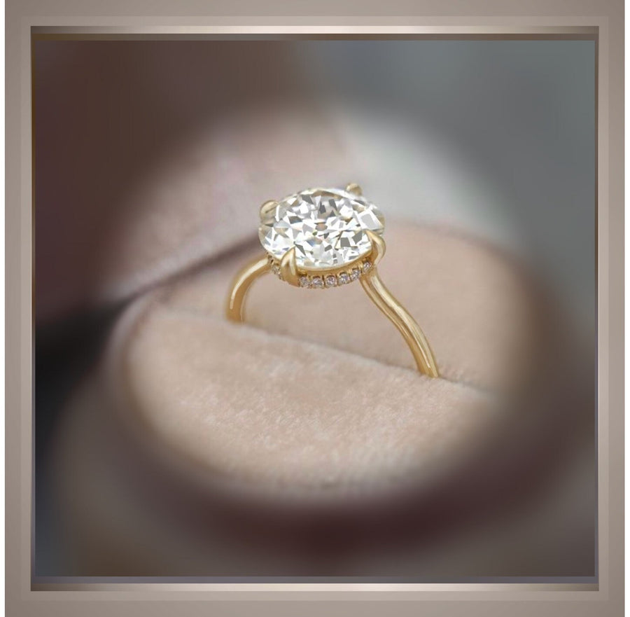 On SALE **1.60 Ct. Brilliant Cut Round Diamond Solitaire w/ East West Prongs  Engagement Ring VS2